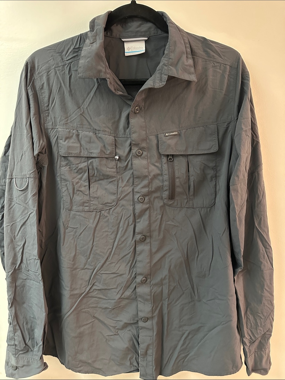 Columbia Men's Slate Gray Lightweight Shirt-Jacket